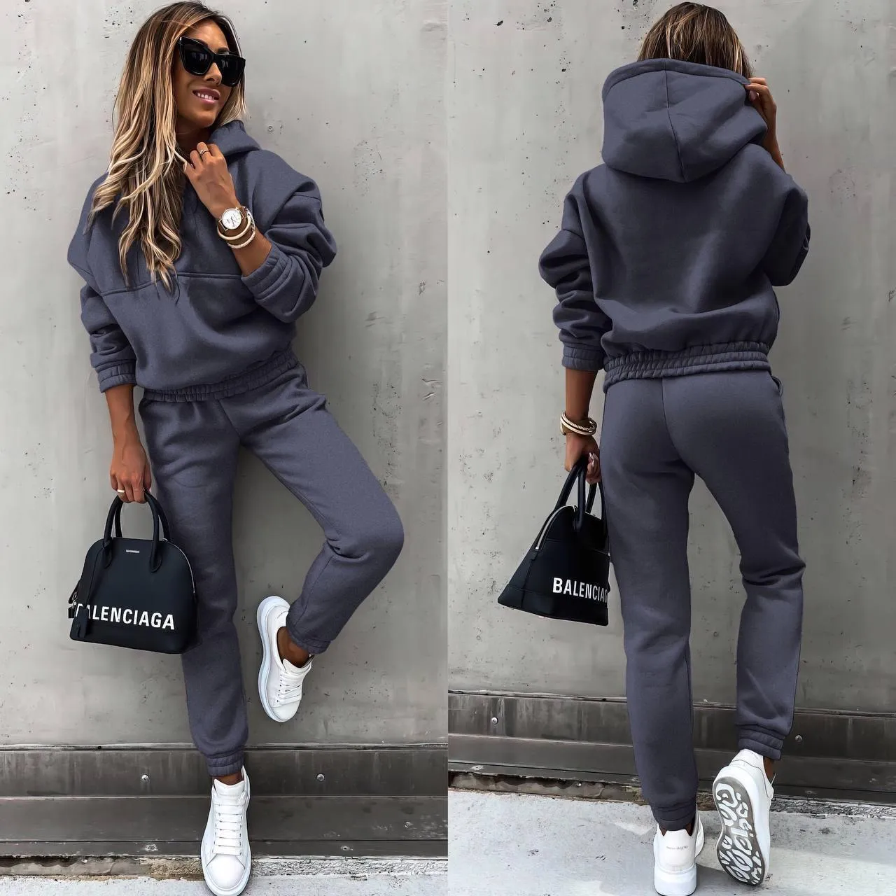 Women fleece tracksuit