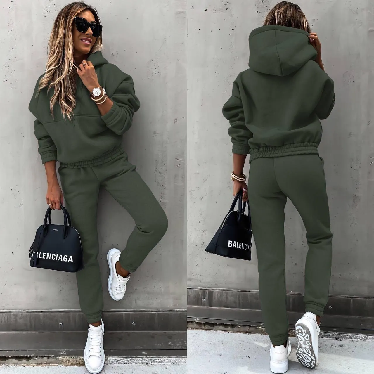 Women fleece tracksuit